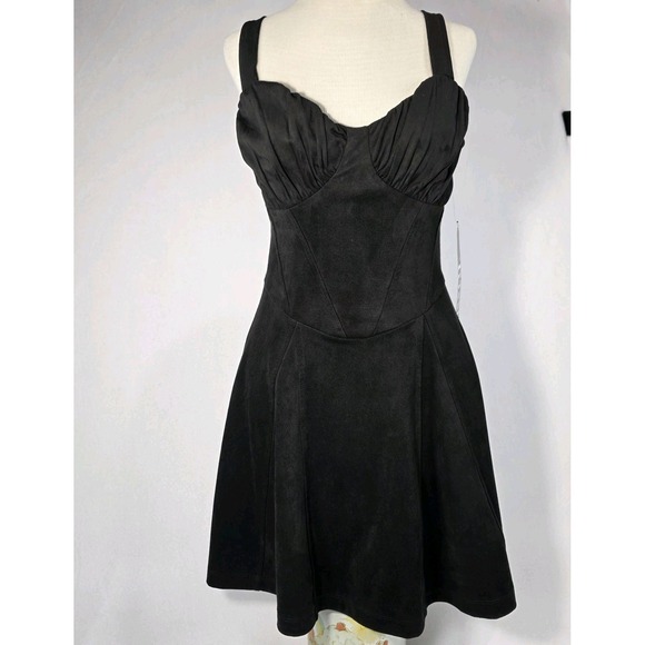 Trixxi Dresses & Skirts - Trixxi Women's Fit & Flare Dress Sleeveless Size Small Color Black New With Tags